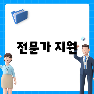 전문가 지원