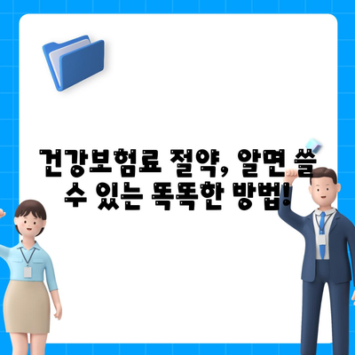 건강보험료 납부, 이렇게 하면 더욱 똑똑하게! | 건강보험료 계산, 절약 팁, 보험료 환급