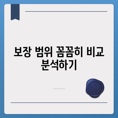 종신 보험금, 제대로 알아보고 가입하기 | 종신보험, 보장 분석, 비교 가이드