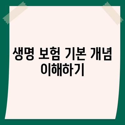 생명 보험 전문가가 알려주는 최적의 보장 상품 선택 가이드 | 생명 보험, 재정 계획, 전문가 팁