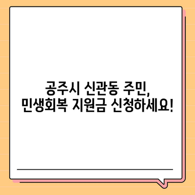 충청남도 공주시 신관동 민생회복지원금 | 신청 | 신청방법 | 대상 | 지급일 | 사용처 | 전국민 | 이재명 | 2024