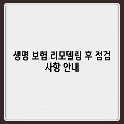 생명 보험 리모델링 방법| 보다 나은 보장을 위한 단계별 가이드 | 생명 보험, 금융 계획, InsurTech"