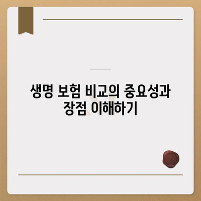 생명 보험 비교의 모든 것| 최저가 보험 찾기 가이드 | 생명 보험, 보험료, 보험 추천