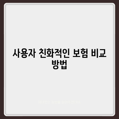 보험 비교 사이트가 필수적인가? 알아야 할 5가지 이유와 선택법 | 보험, 비교사이트, 경제적 이점