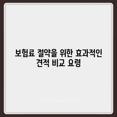 고령자 보험 견적 받아보기| 실시간 비교로 최적의 옵션 찾는 법 | 보험, 고령자, 견적 비교, 실시간 정보