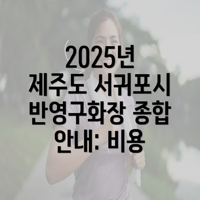 2025년 제주도 서귀포시 반영구화장 종합 안내: 비용