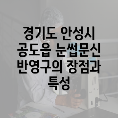 경기도 안성시 공도읍 눈썹문신 반영구의 장점과 특성