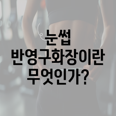 눈썹 반영구화장이란 무엇인가?