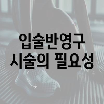 입술반영구 시술의 필요성