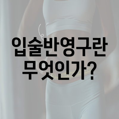 입술반영구란 무엇인가?