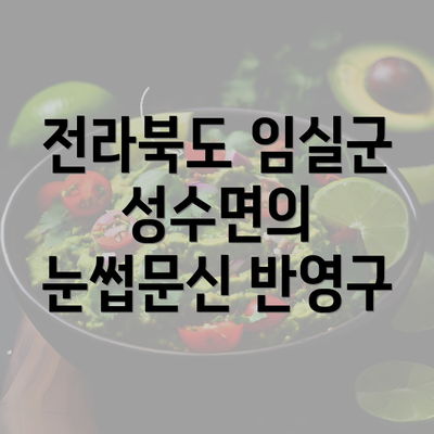 전라북도 임실군 성수면의 눈썹문신 반영구