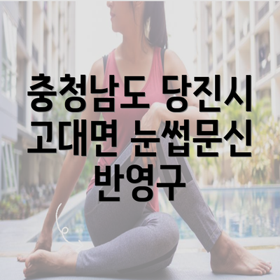 충청남도 당진시 고대면 눈썹문신 반영구