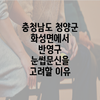 충청남도 청양군 화성면에서 반영구 눈썹문신을 고려할 이유