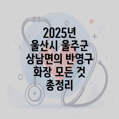 2025년 울산시 울주군 상남면의 반영구 화장 모든 것 총정리