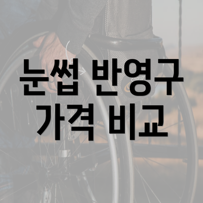 눈썹 반영구 가격 비교