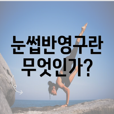 눈썹반영구란 무엇인가?