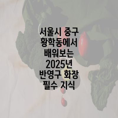 서울시 중구 황학동에서 배워보는 2025년 반영구 화장 필수 지식