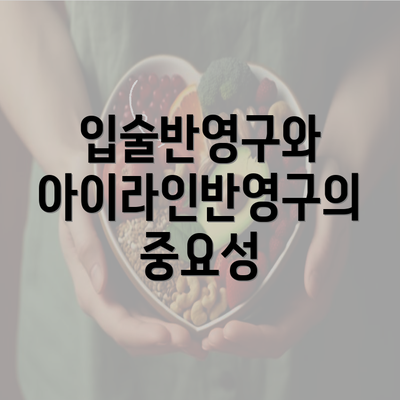 입술반영구와 아이라인반영구의 중요성