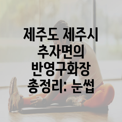 제주도 제주시 추자면의 반영구화장 총정리: 눈썹